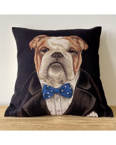 Churchill Bulldog - Cushion cover Yapatkwa best throw pillows sofa cushions covers decorative