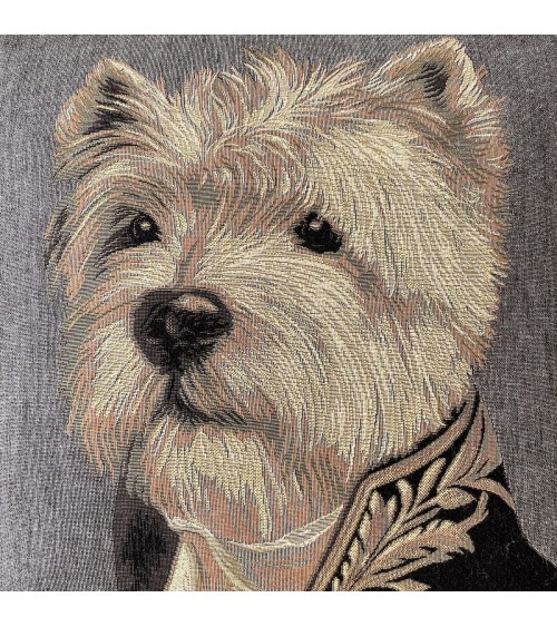 Westie - Housse de coussin Yapatkwa coussins décoratifs pour canapé salon deco original suisse