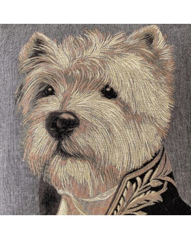 Westie - Housse de coussin Yapatkwa coussins décoratifs pour canapé salon deco original suisse