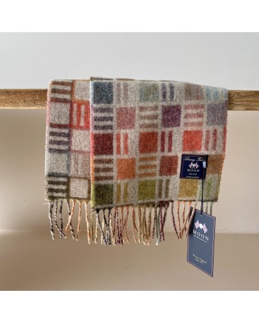 RIBBON Beige - Merino wool scarf Bronte by Moon scarves for women mens scarf Kitatori Switzerland