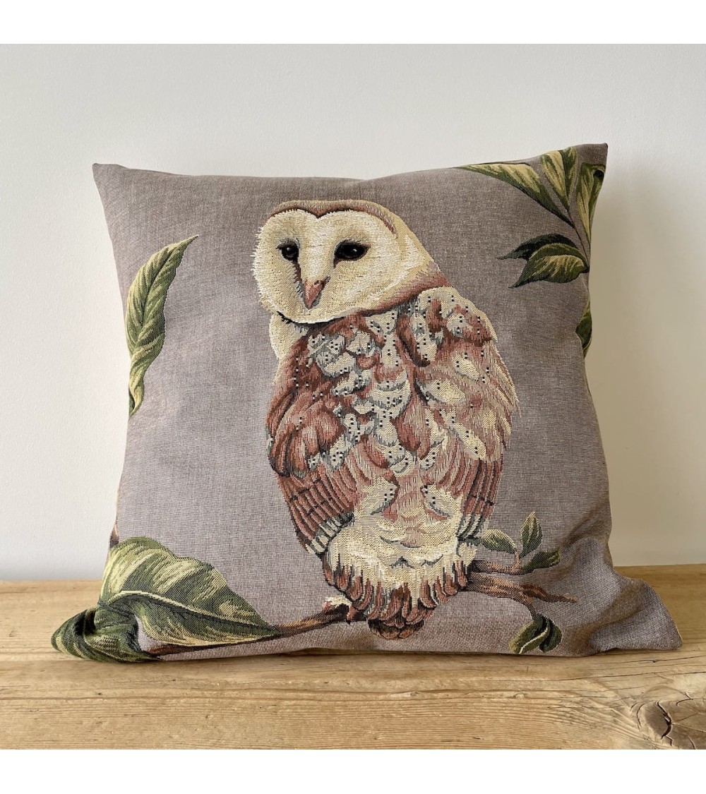 Eule Schleiereule - Kissenbezug Yapatkwa zierkissen sofa deko kissen kaufen dekokissen sofakissen