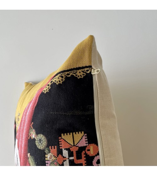 Cat portrait - Frida Kahlo - Cushion cover Yapatkwa decorative accent throw pillows cases sofa original