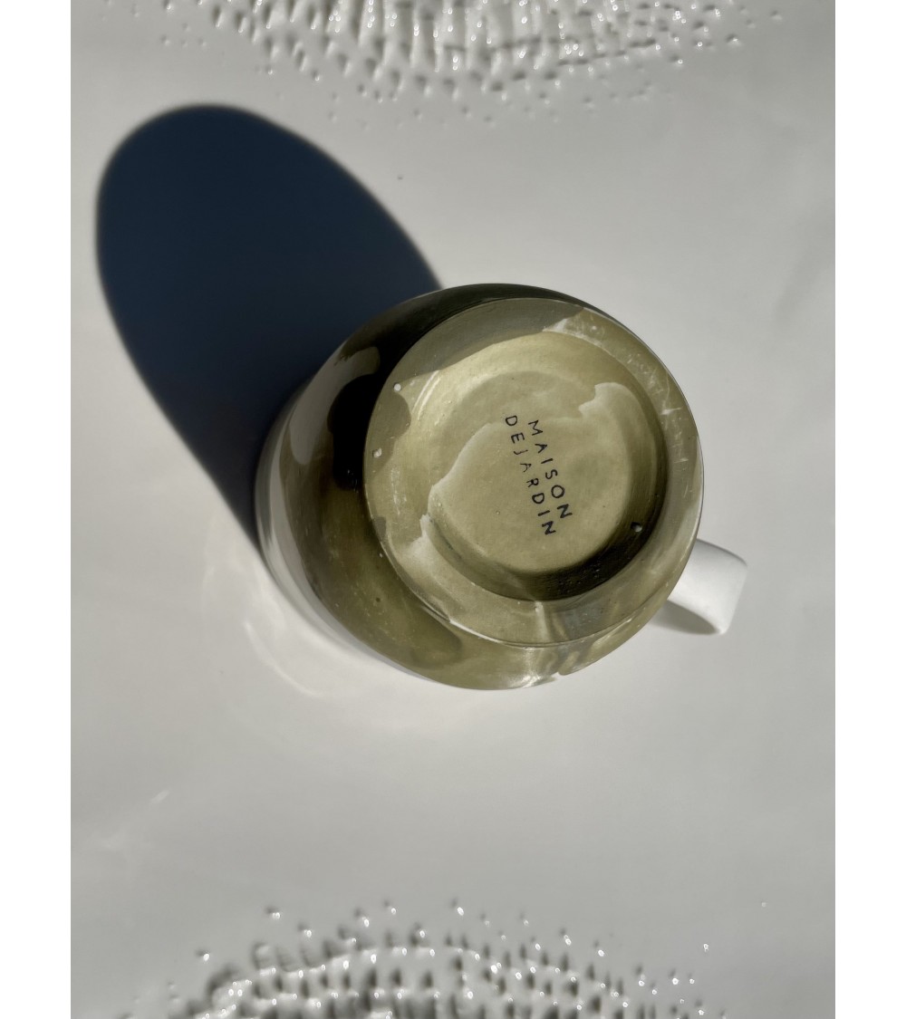 Tazza grande in porcellana - Vapor Verde Maison Dejardin caffè espresso tazza particolari