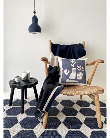 Vinyl Rug - ANNA Denim Brita Sweden rugs outdoor carpet kitchen washable cool modern runner rugs
