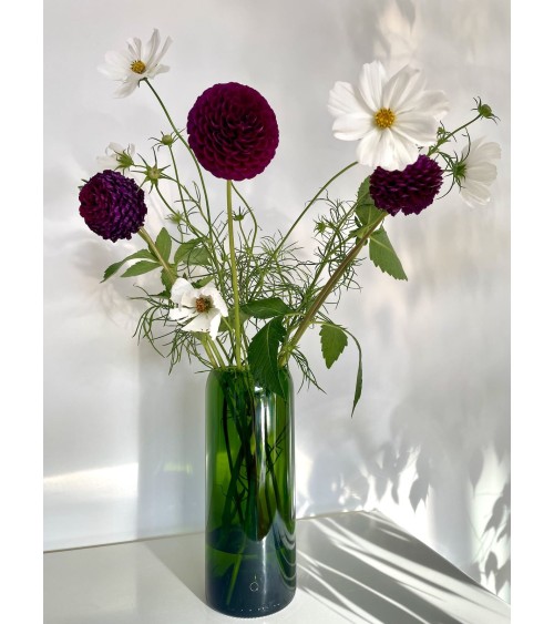 Vaso di vetro - Débattre Q de Bouteilles vasi eleganti per interni per fiori decorativi design kitatori svizzera