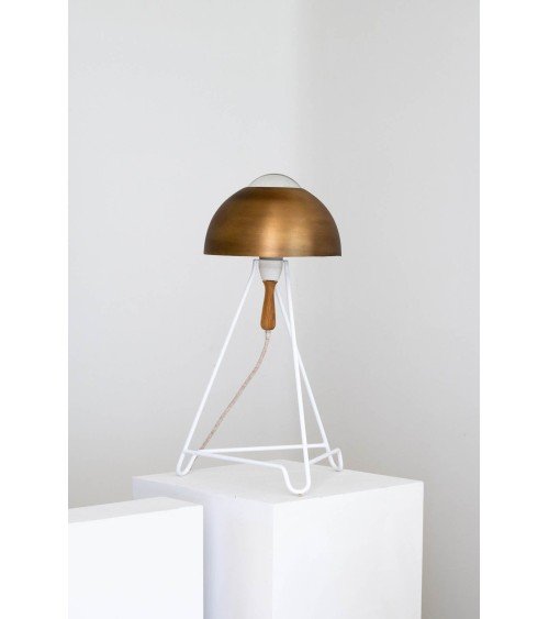 Studio Simple white & brass - Table & bedside lamp Serax light for living room bedroom kitchen original designer