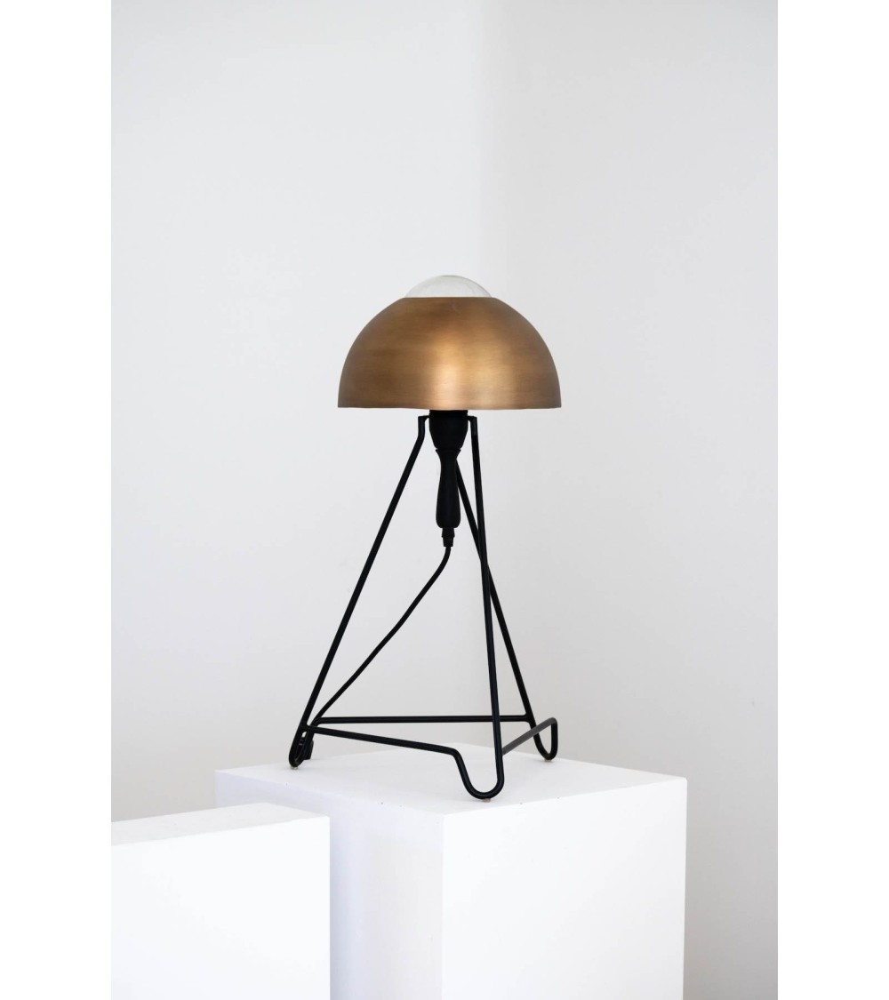 Studio Simple Schwarz & messing - Tischlampe, Nachttischlampe Serax tischleuchte led modern designer kaufen