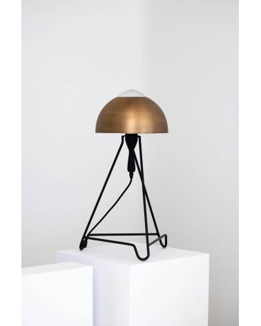 Studio Simple Nero e oro - Lampada da tavolo e da comodino Serax Lampade led design moderne salotto