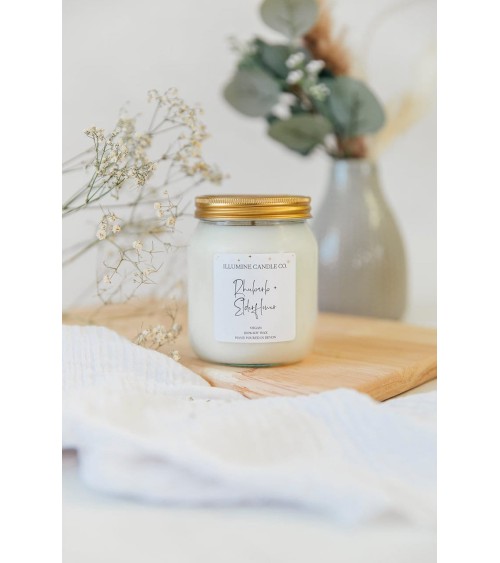 Rhubarb & Elderflower - Scented Candle handmade good smelling candles shop store