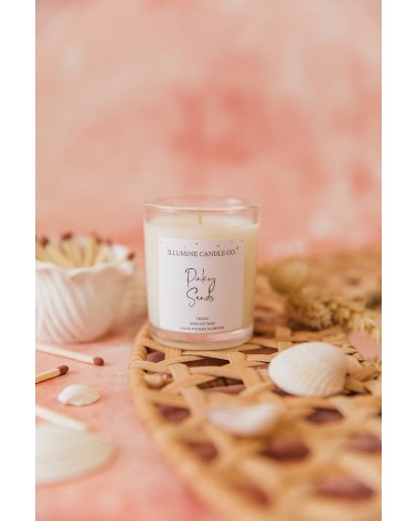 Pinky Sands - Duftkerze Beste Natürliche Duftkerzen im glas kaufen