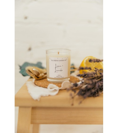 Lemon & Lavender - Scented Candle handmade good smelling candles shop store