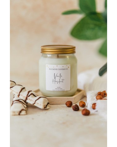 Vanilla Hazelnut - Scented Candle handmade good smelling candles shop store