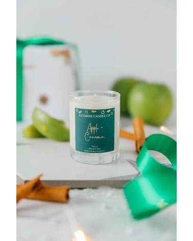 Apple Cinnamon - Scented Candle handmade good smelling candles shop store