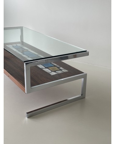 Table basse vintage Antonio De Nisco - Années 60 Vintage by Kitatori Kitatori - Concept Store d'Art et de Design design suiss...