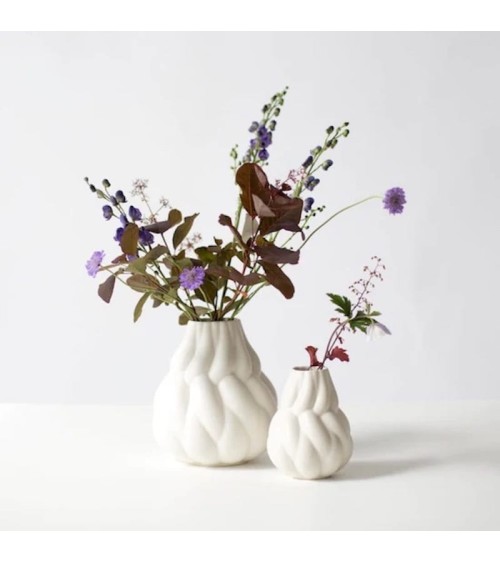 Vaso EDA - Bianco MYLHTA Vasi design svizzera originale