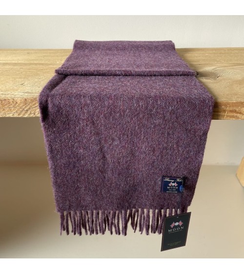 PLAIN lila Heidekraut - englisch Uni Schal, Merino Wollschal Bronte by Moon Damen Winter Winterschal Herrenschal woll schal m...