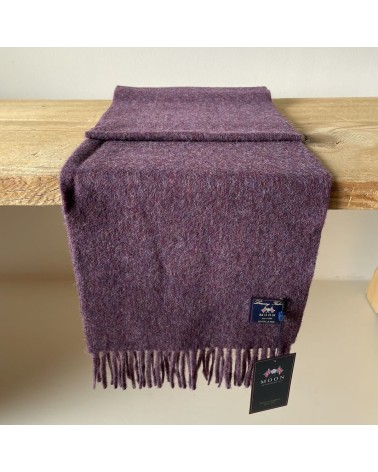 PLAIN Purple Heather - Sciarpa di lana merino Bronte by Moon sciarpe da uomo per donna donne bambino