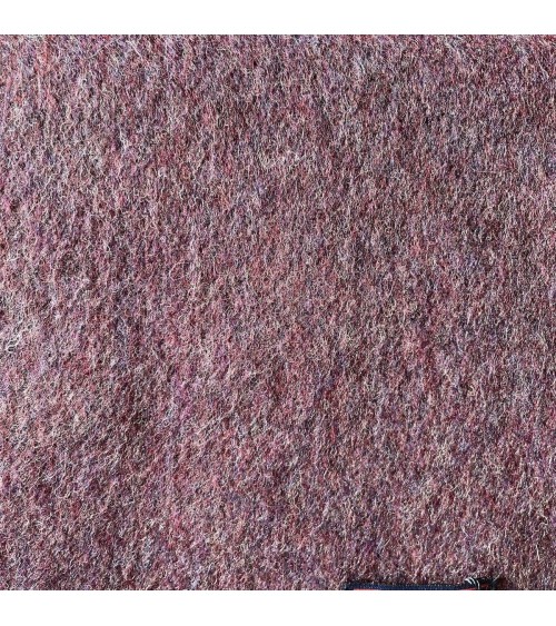 PLAIN Purple Heather - écharpe en laine mérinos Bronte by Moon luxe pour femme homme