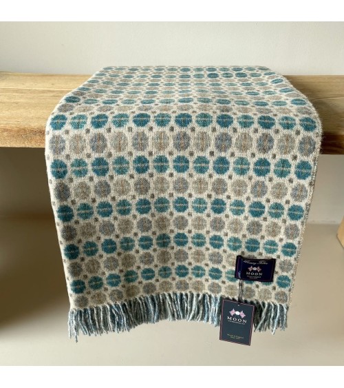 MILAN Eucalipto - Coperta di lana merino Bronte by Moon plaid per divano in lana coperta morbida letto matrimoniale plaides 1...