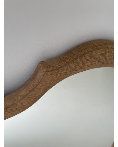 Vintage wood wall mirror Vintage by Kitatori Kitatori.ch - Art and Design Concept Store design switzerland original