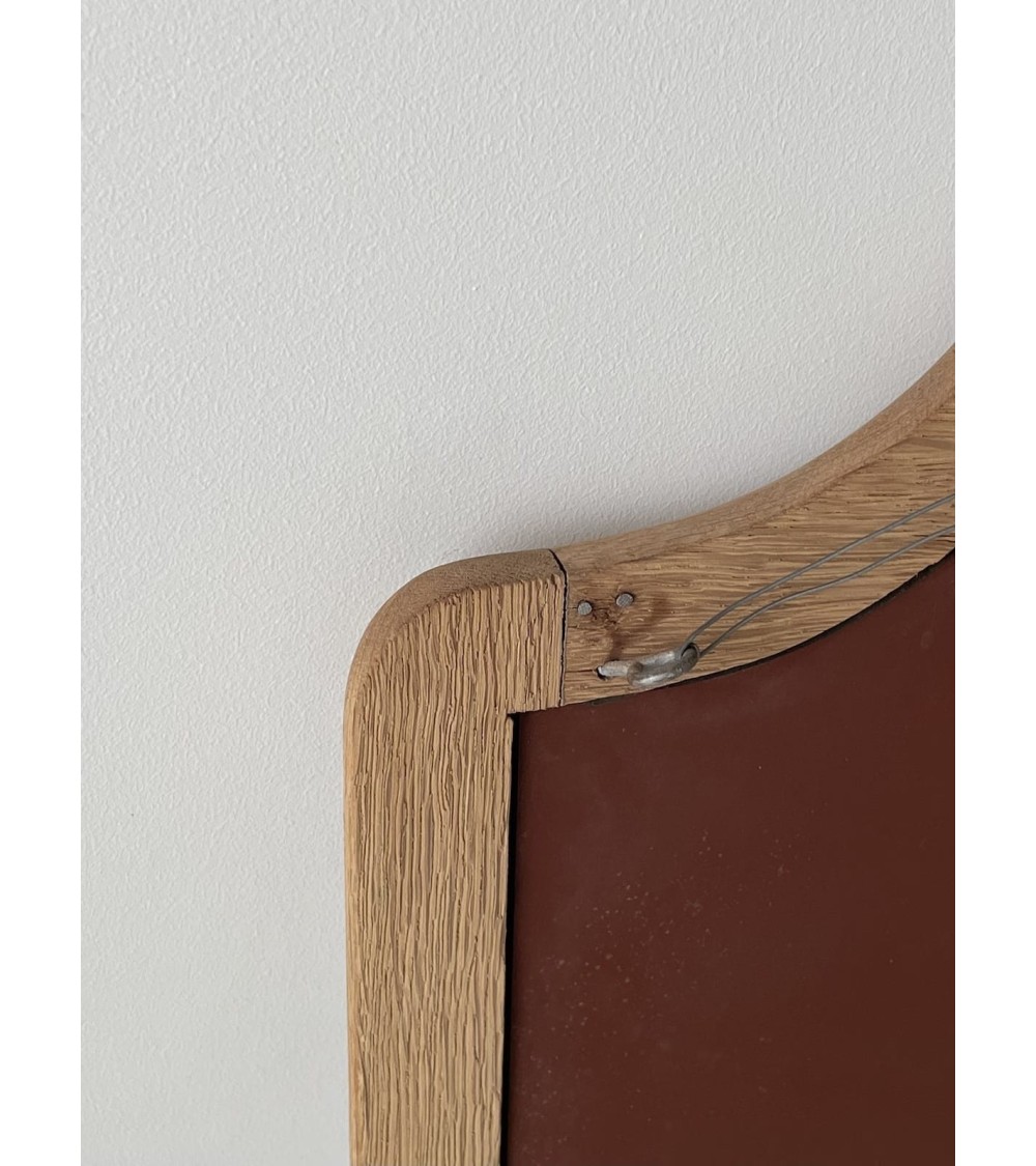 Vintage wood wall mirror Vintage by Kitatori Kitatori.ch - Art and Design Concept Store design switzerland original