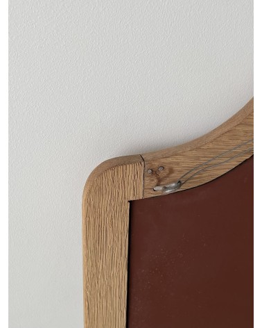 Vintage wood wall mirror Vintage by Kitatori Kitatori.ch - Art and Design Concept Store design switzerland original