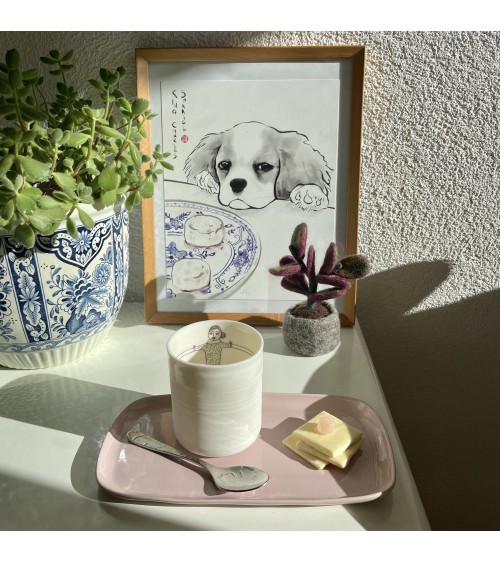 Boch Delfts - Vintage pot holder (21 cm) Vintage by Kitatori Kitatori.ch - Art and Design Concept Store design switzerland or...