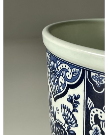 Boch Delfts - Coprivaso vintage (21 cm) Vintage by Kitatori Kitatori.ch - Concept Store di arte e design design svizzera orig...