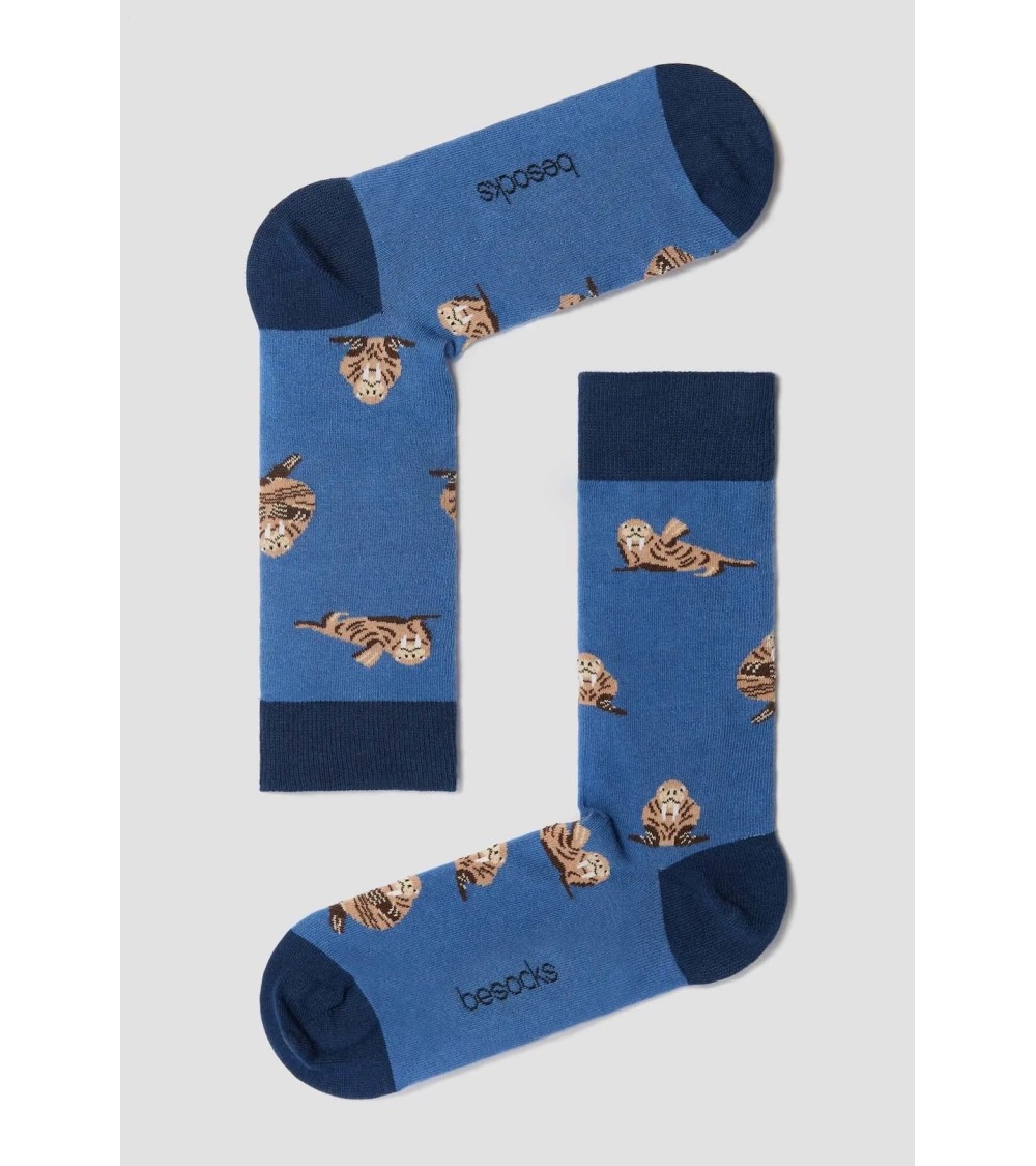 Calzini - Pacchetto WWF - Save the Oceans Besocks calze da uomo per donna divertenti simpatici particolari