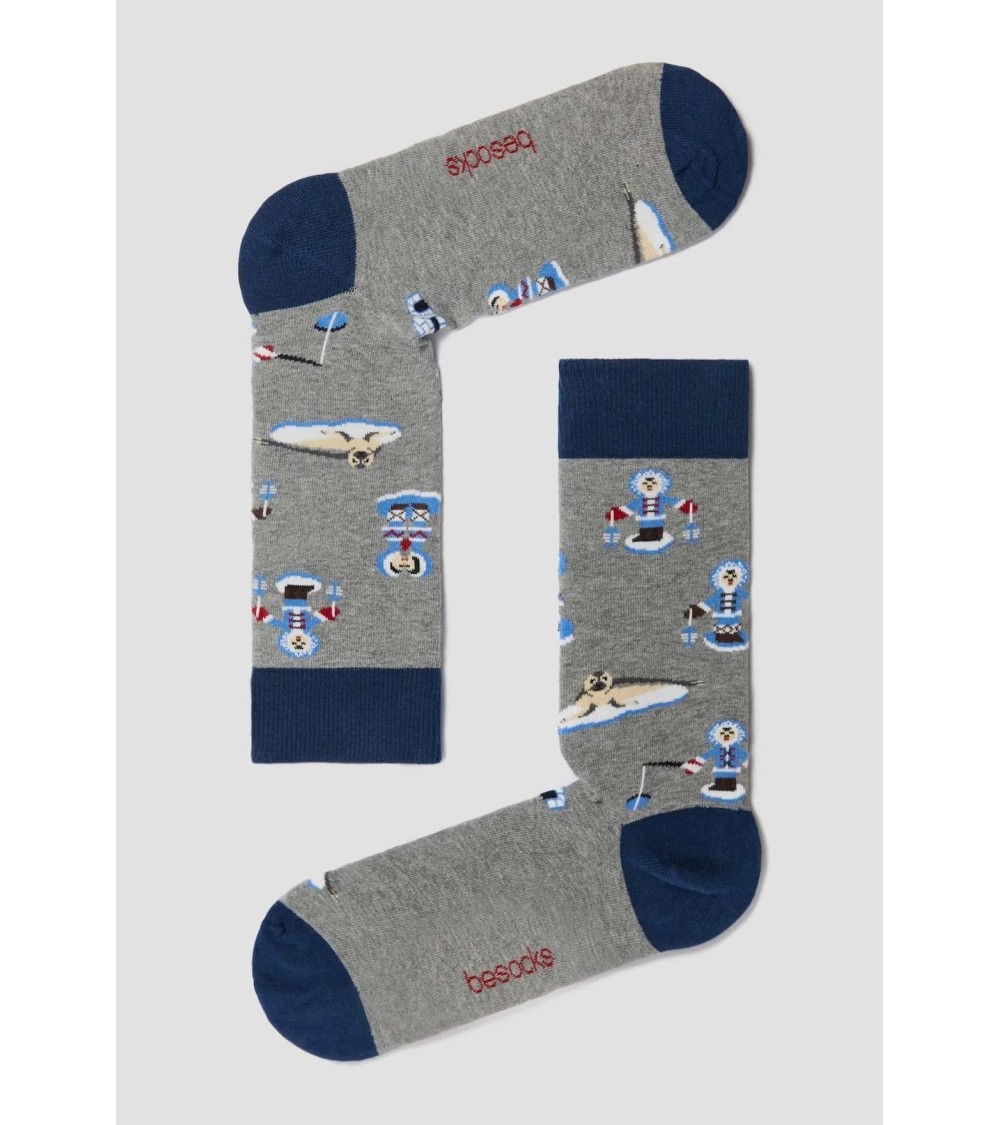 Calzini - Pacchetto WWF - Save the Oceans Besocks calze da uomo per donna divertenti simpatici particolari