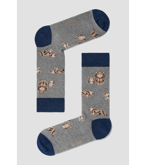 Calzini - Be Lion WWF Besocks calze da uomo per donna divertenti simpatici particolari