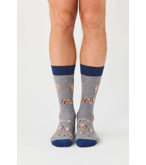 Calzini - Be Lion WWF Besocks calze da uomo per donna divertenti simpatici particolari