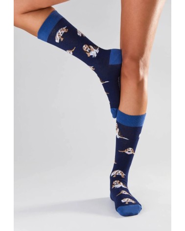 Chaussettes - BeBasset - Basset Hound Besocks jolies pour femme originales pour homme chausset rigolotes drole Suisse