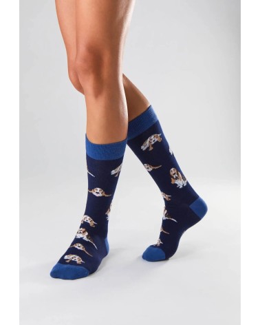Calzini - BeBasset - Basset Hound Besocks calze da uomo per donna divertenti simpatici particolari