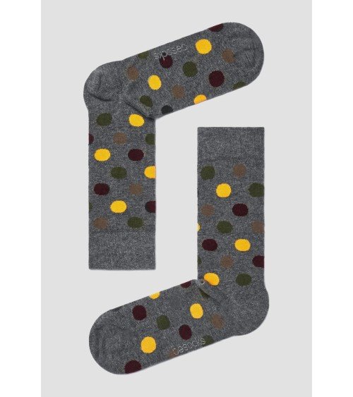 Socks BePolkadots - Marengo Grey Besocks funny crazy cute cool best pop socks for women men