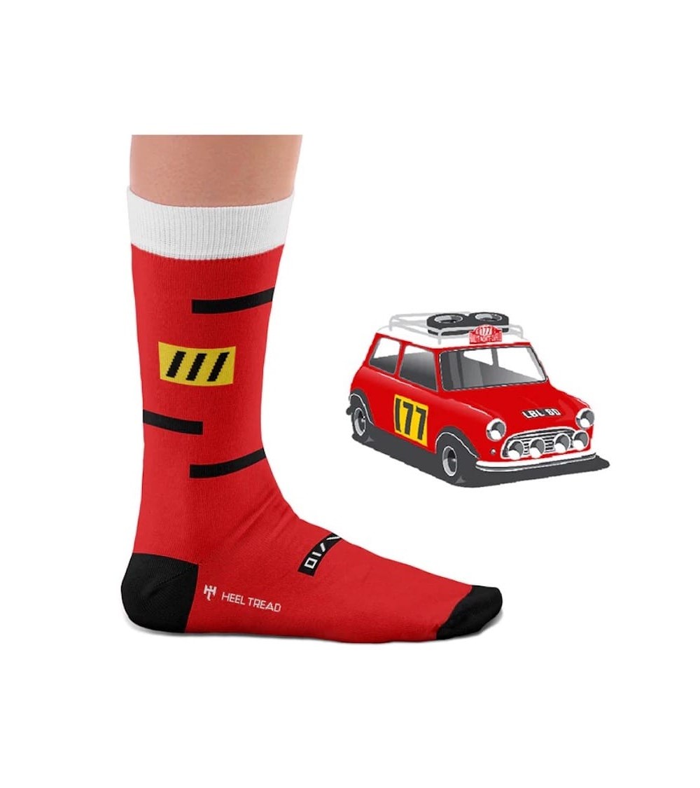Chaussettes - MINI Cooper S Heel Tread jolies pour femme originales pour homme chausset rigolotes drole Suisse