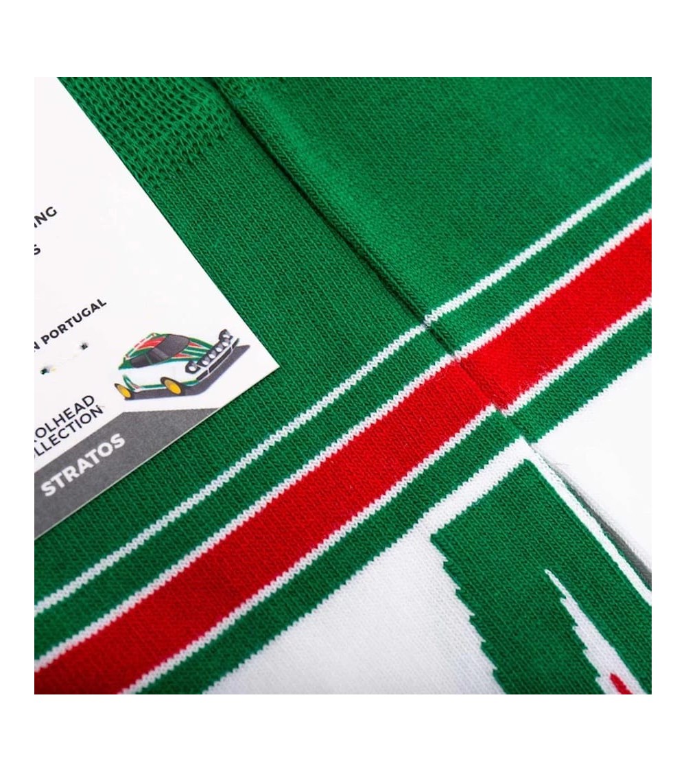 Calzini - Lancia Stratos Heel Tread calze da uomo per donna divertenti simpatici particolari