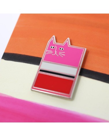 Enamel Pin - Rothkat Niaski broches and pins hat pin badges collectible