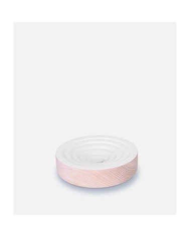 Portacandele in legno - Bougie Woogie - Bianco SwabDesign Candelieri e Portacandele design svizzera originale