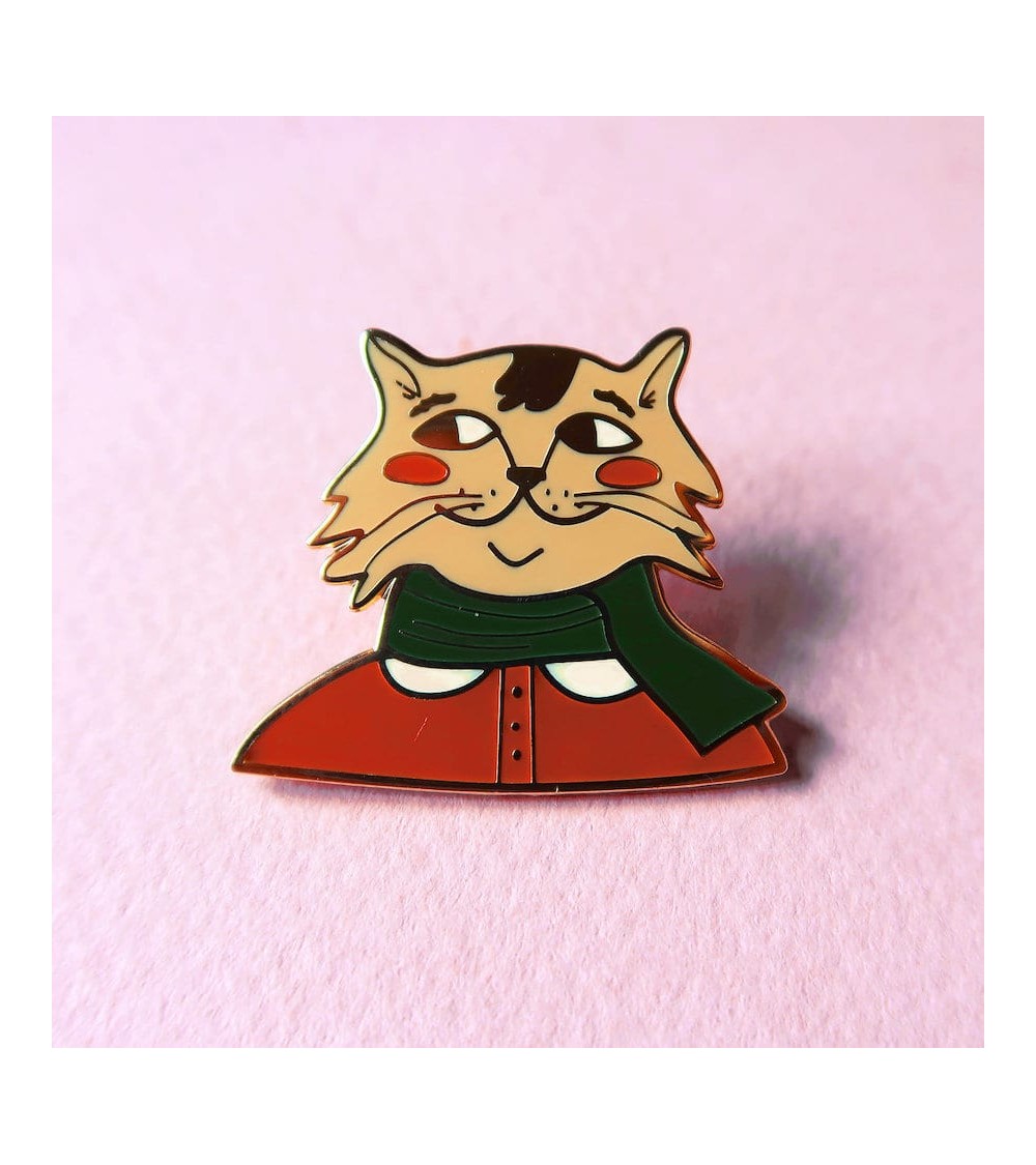 Enamel Pin - Mr. Cat Katinka Feijs broches and pins hat pin badges collectible