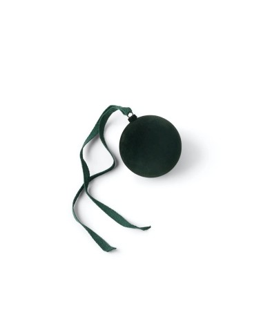 Boule de Noël en velours - Vert forêt Nordstjerne decoration noel decor déco de noel 2024 maison fait main