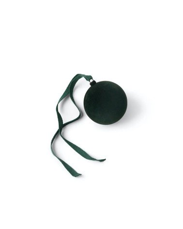 Velvet Christmas bauble - Forest green Nordstjerne 2024 christmas decorations xmas tree decorations