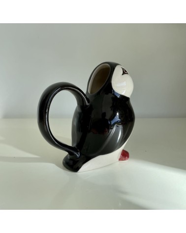 Small milk jug - Puffin Quail Ceramics small pitcher coffee mini milk jugs