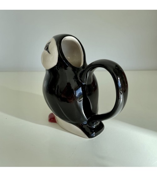 Lattiera piccola - Pulcinella di mare Quail Ceramics brocca per latte lattiera caraffa latte piccola
