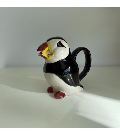 Small milk jug - Puffin Quail Ceramics small pitcher coffee mini milk jugs