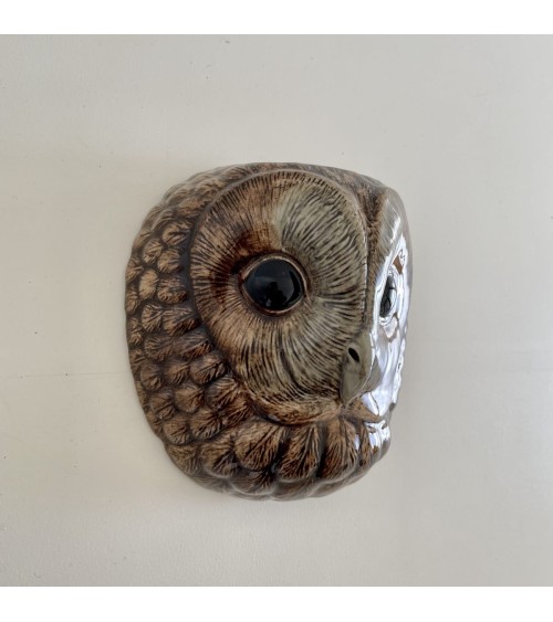 Wandvase - Waldkauz Quail Ceramics Vasen design Schweiz Original