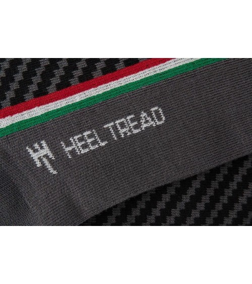 Calzini - Lamborghini Veneno Heel Tread calze da uomo per donna divertenti simpatici particolari