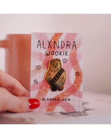 Enamel Pins - Wookie ALXNDRA broches and pins hat pin badges collectible