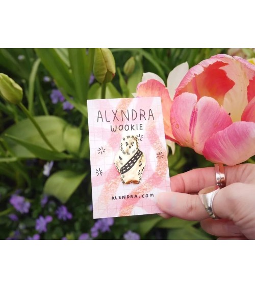 Enamel Pins - Wookie ALXNDRA broches and pins hat pin badges collectible