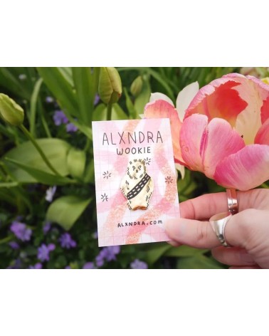 Enamel Pins - Wookie ALXNDRA broches and pins hat pin badges collectible